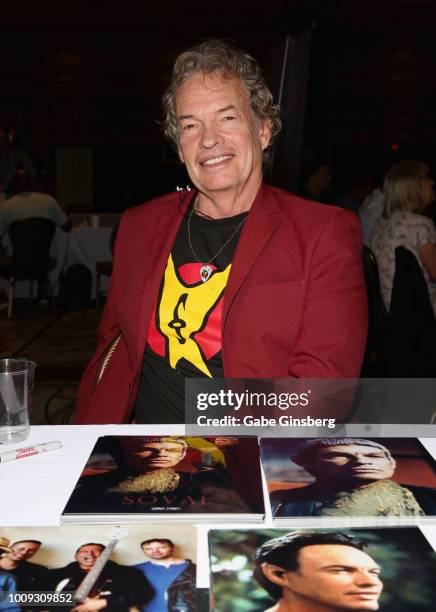 Actor Gary Graham attends the 17th annual official Star Trek convention at the Rio Hotel & Casino on August 1, 2018 in Las Vegas, Nevada.