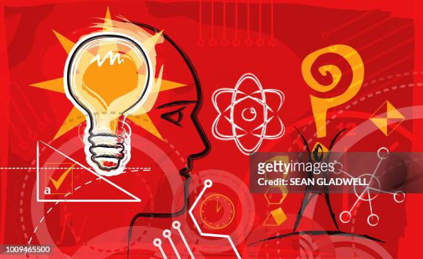 intelligence illustration - quiz icon stock pictures, royalty-free photos & images
