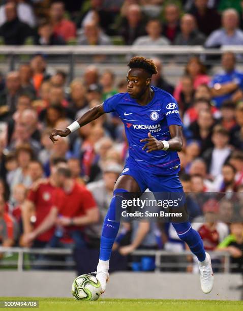 Dublin , Ireland - 1 August 2018; Tammy Abraham of Chelsea during the International Champions Cup match between Arsenal and Chelsea at the Aviva...