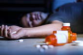 Crime Scene: Man dies from prescription drug overdose.