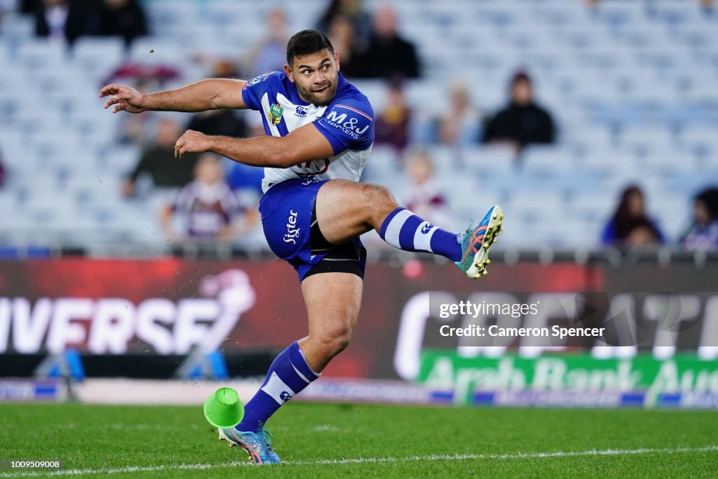 NRL Rd 21 - Bulldogs v Broncos
