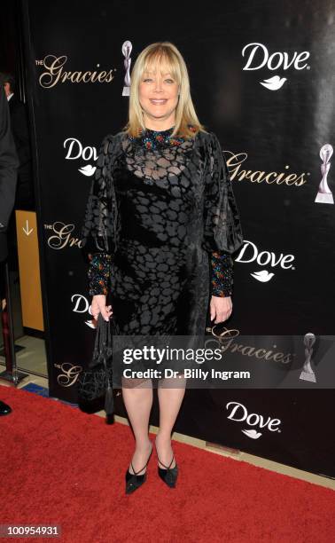 Candy Spelling attends the 35th Annual Gracie Awards Gala at The Beverly Hilton Hotel on May 25, 2010 in Beverly Hills, California.