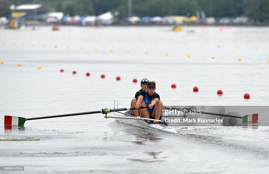 Rowing - European Championships Glasgow 2018: Day One