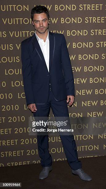 Dominic Cooper attends the after party for the launch of the Louis Vuitton Bond Street Maison on May 25, 2010 in London, England.