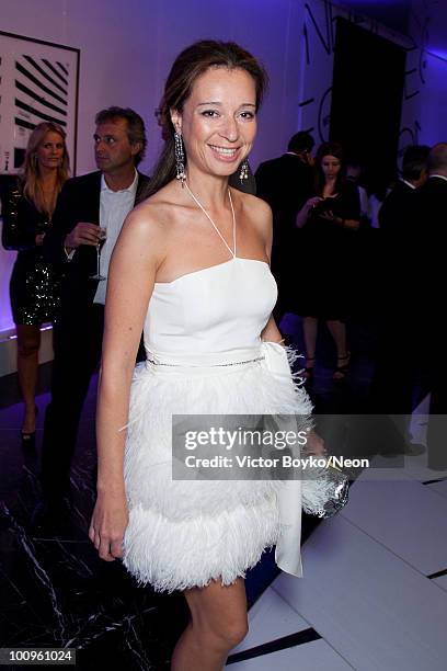 Irina Kudrina attends the NEON Charity Gala in aid of the IRIS Foundation on May 24, 2010 in Moscow, Russia.