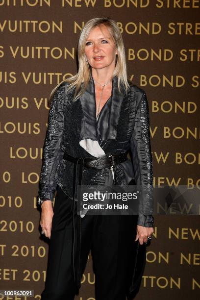 Amanda Wakeley attends the after party for the launch of the Louis Vuitton Bond Street Maison on May 25, 2010 in London, England.