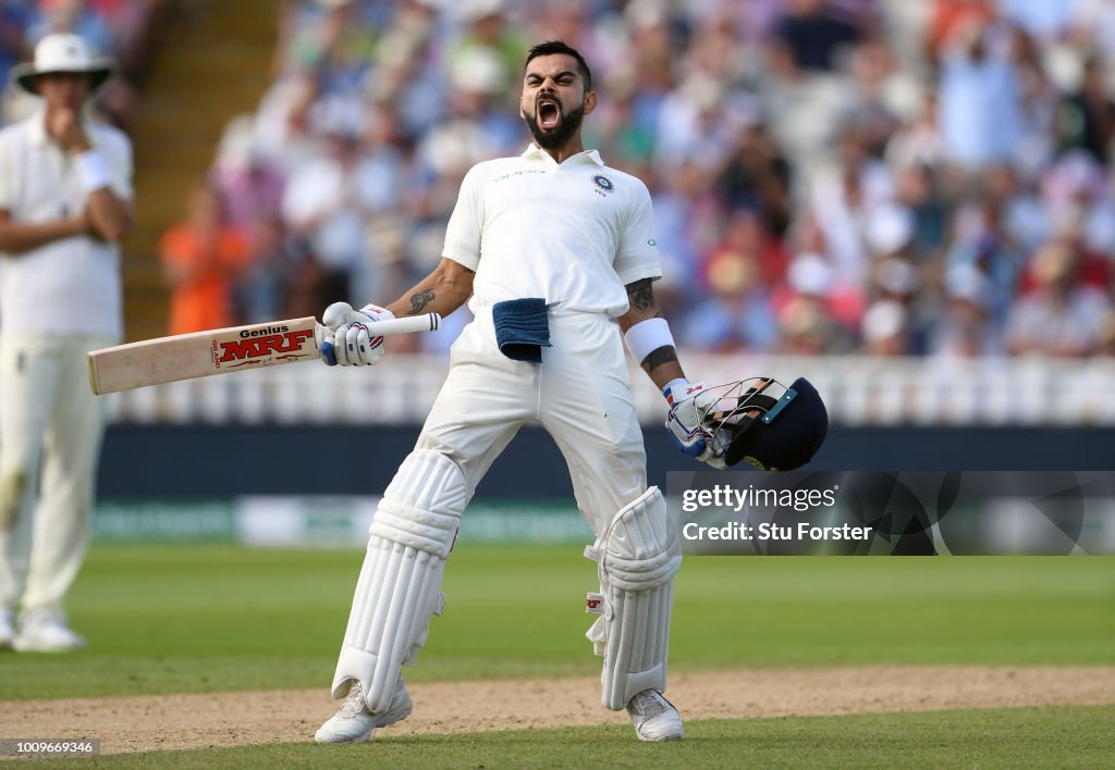 England v India: Specsavers 1st Test - Day Two