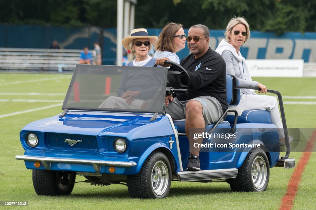 NFL: AUG 01 Lions Training Camp