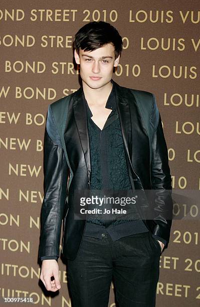 Douglas Booth attends the after party for the launch of the Louis Vuitton Bond Street Maison on May 25, 2010 in London, England.