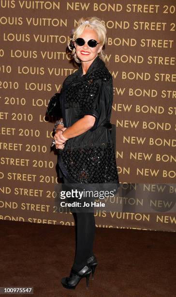 Amanda Ellasch attends the after party for the launch of the Louis Vuitton Bond Street Maison on May 25, 2010 in London, England.