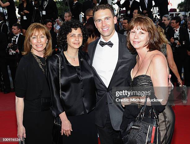 Toronto International Film Festival managing director Michele Maheux and guests attend the 'Fair Game' Premiere held at the Palais des Festivals...