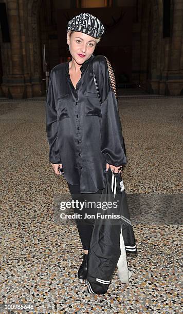 Jaime Winstone attends the launch party for 'The Deep' exhibition at Natural History Museum on May 26, 2010 in London, England.