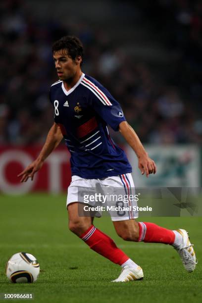 Yoann Gourcuff of France during the France v Costa Rica International Friendly match at Stade Felix Bollaert on May 26, 2010 in Lens, France.