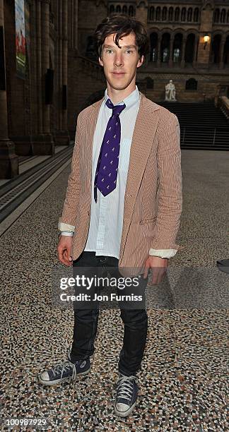 Benedict Cumberbatch attends the launch party for 'The Deep' exhibition at Natural History Museum on May 26, 2010 in London, England.