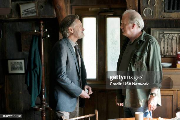 Part I" Episode 201 -- Pictured: Bill Pullman as Detective Lt. Harry Ambrose, Tracy Letts as Jack --