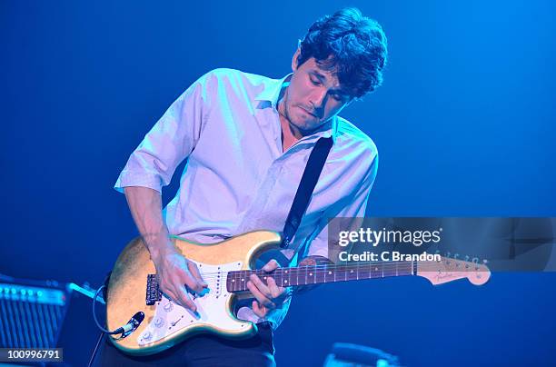 John Mayer performs on stage at Wembley Arena on May 26, 2010 in London, England.