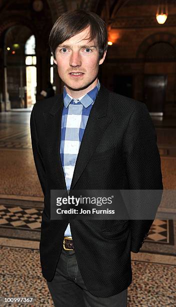 Dan Gillespie Sells attends the launch party for 'The Deep' exhibition at Natural History Museum on May 26, 2010 in London, England.