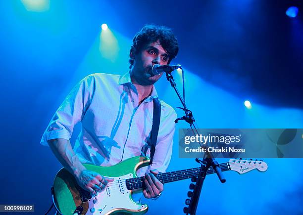 John Mayer performs at Wembley Arena on May 26, 2010 in London, England.