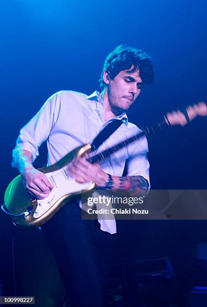 John Mayer performs at Wembley Arena on May 26, 2010 in London, England.