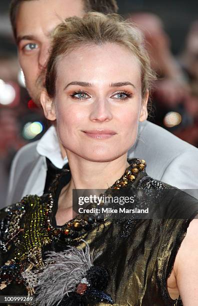 Diane Kruger attends the National Movie Awards 2010 at the Royal Festival Hall on May 26, 2010 in London, England.