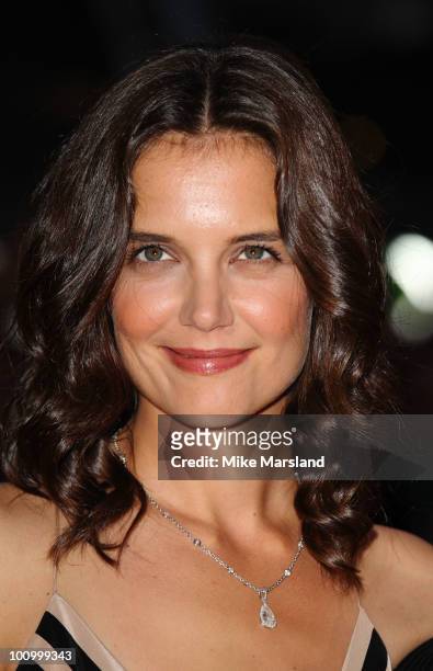 Katie Holmes attends the National Movie Awards 2010 at the Royal Festival Hall on May 26, 2010 in London, England.