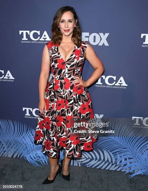 Jennifer Love Hewitt arrives at the FOX Summer TCA 2018 All-Star Party at Soho House on August 2, 2018 in West Hollywood, California.