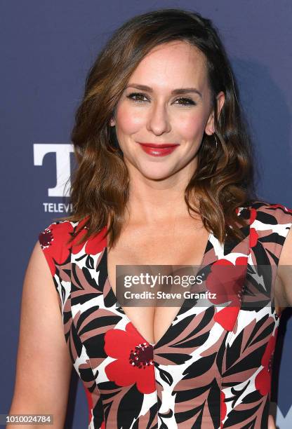 Jennifer Love Hewitt arrives at the FOX Summer TCA 2018 All-Star Party at Soho House on August 2, 2018 in West Hollywood, California.