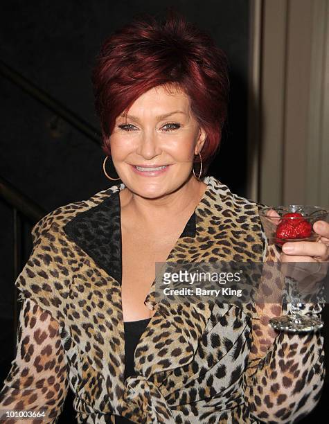 Actress/television personality Sharon Osbourne hosts Equality California's Harvey Milk Day Celebration At The Osbourne Estate Hill House on May 22,...