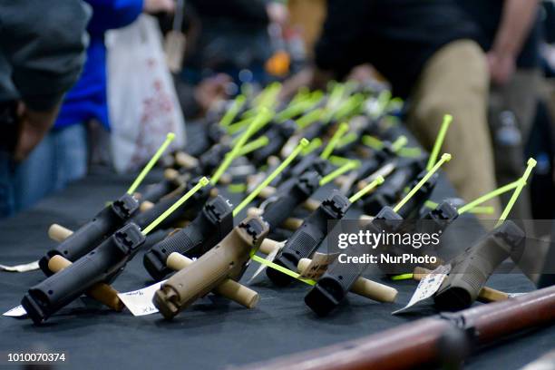 Eagles Arms Weapons Show at the Greater Philadelphia Expo Center, at Oaks, PA on March 24, 2018.