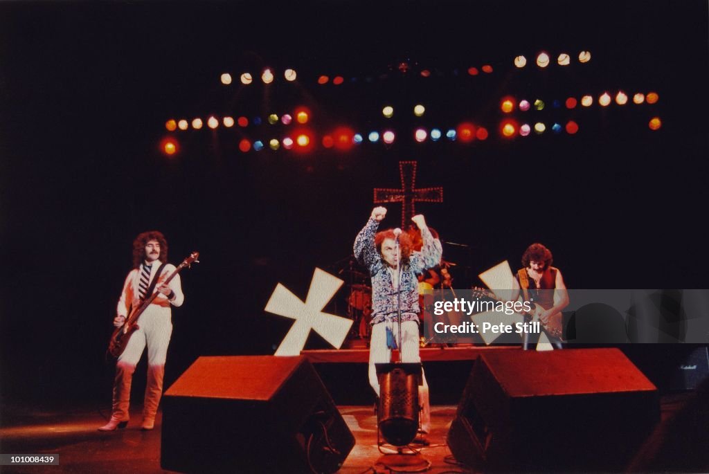Black Sabbath Perform At Hammersmith Odeon In 1981