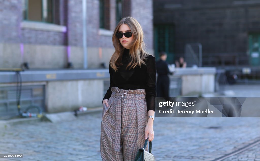 Street Style - Berlin Fashion Week Spring/Summer 2019 - July 3, 2018