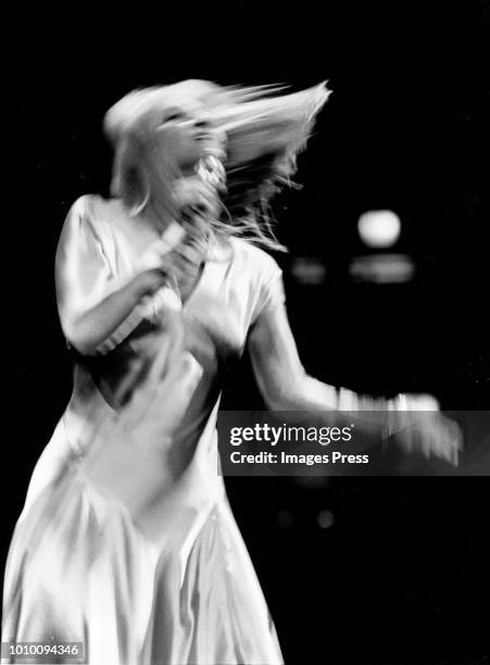 Mary Travers in concert circa 1977 in New York City.