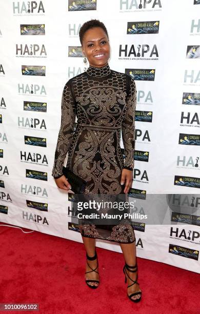 Rosa Veleno attends the 2018 HAPAwards nomination announcement event on August 2, 2018 in Los Angeles, California.