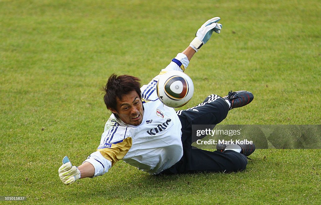 Japan Training - 2010 FIFA World Cup