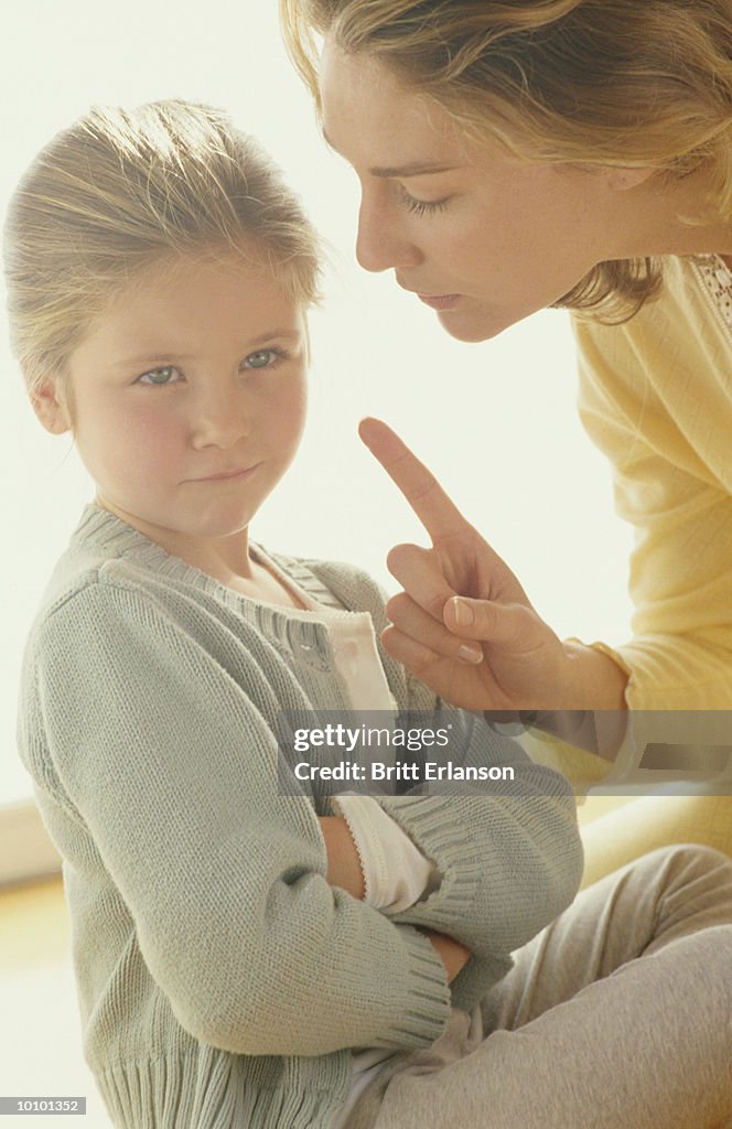 MOTHER PUNISHING DAUGHTER