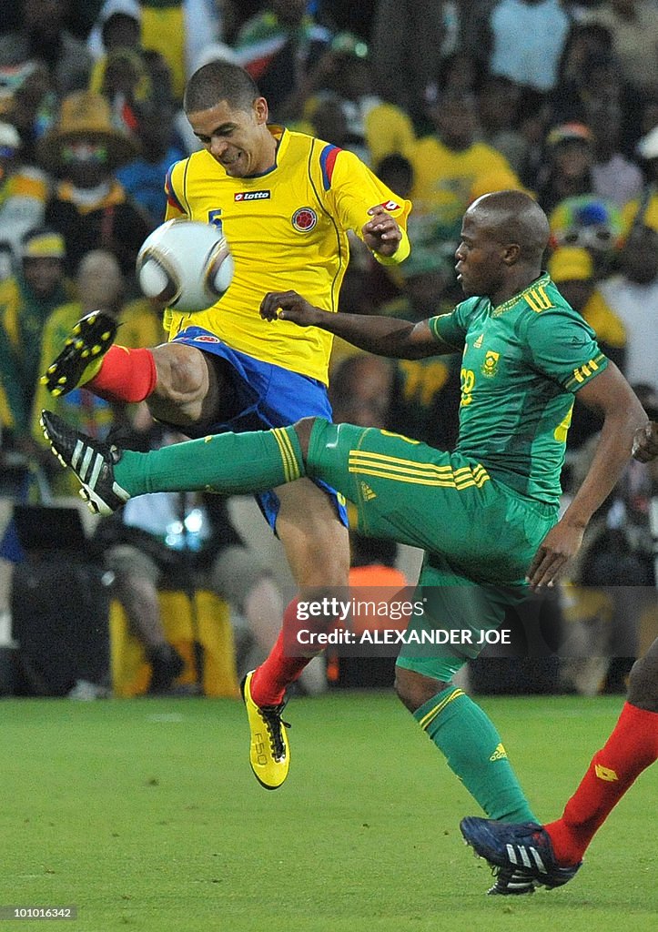 South African footballer Thanduyise Khub