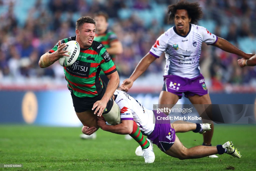 NRL Rd 21 - Rabbitohs v Storm