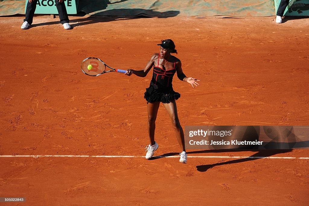 USA Venus Williams vs Switzerland Patty Schnyder, 2010 French Open