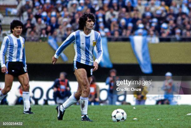 Jorge Mario Olguin of Argentina during the FIFA World Cup Final match between Argentina and Netherlands at Estadio Monumental, Buenos Aires,...