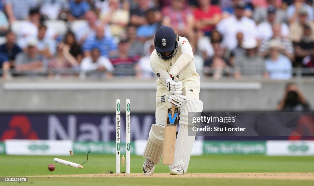 England v India: Specsavers 1st Test - Day Three