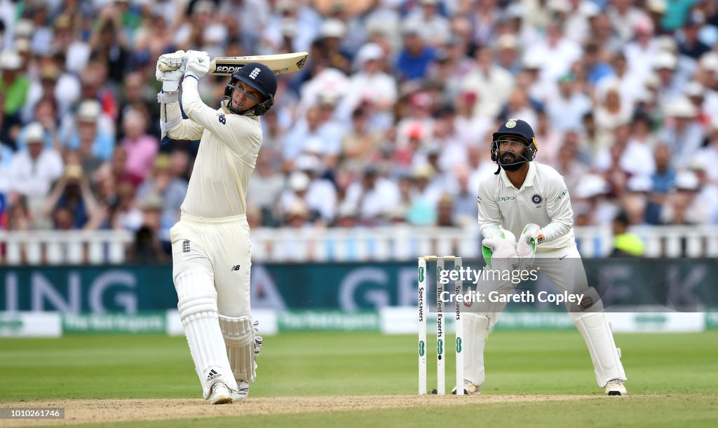 England v India: Specsavers 1st Test - Day Three