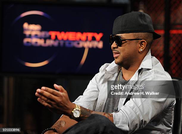 The Dream drops by ''Fuse Top 20 Countdown'' at fuse Studios on May 27, 2010 in New York City.