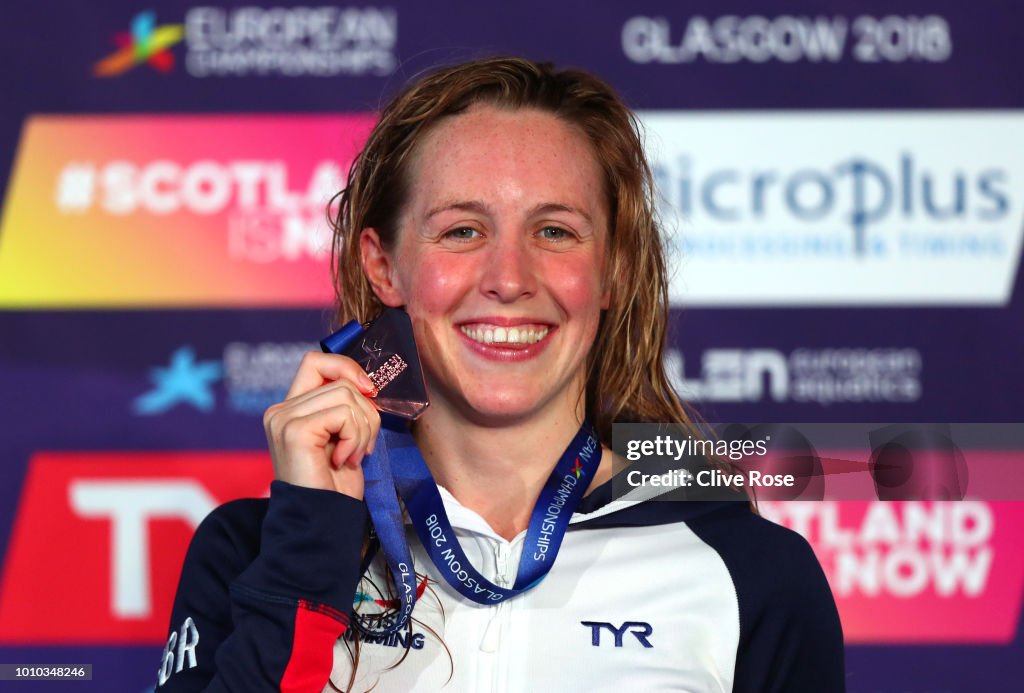 Swimming - European Championships Glasgow 2018: Day Two