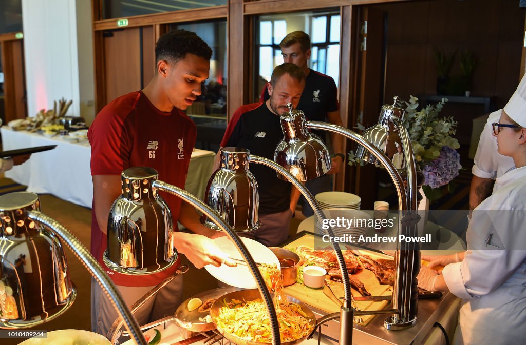 Behind the Scenes at the Liverpool Pre-Season Training Camp