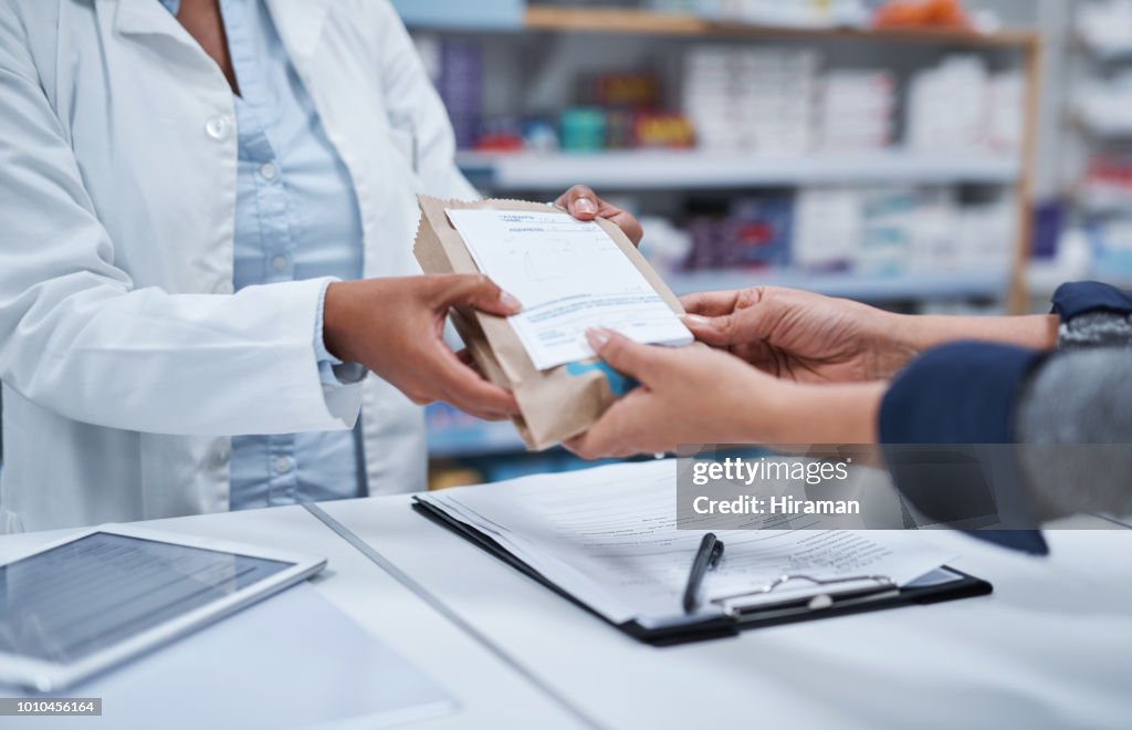 La tua prescrizione è pronta per la raccolta