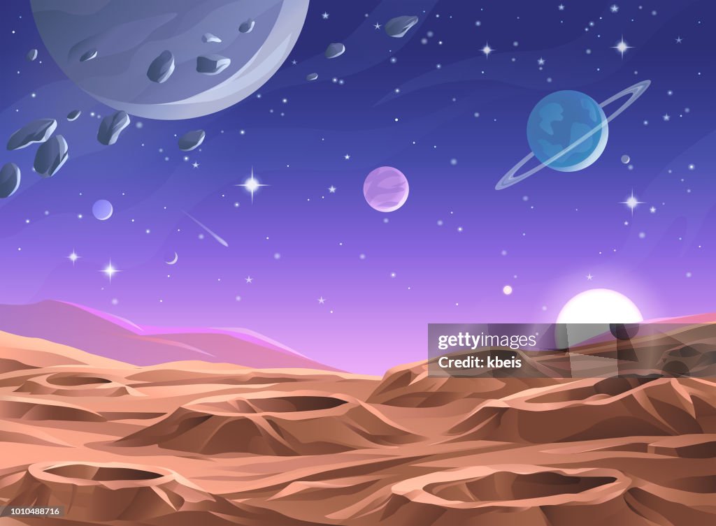 Planeta de superfície