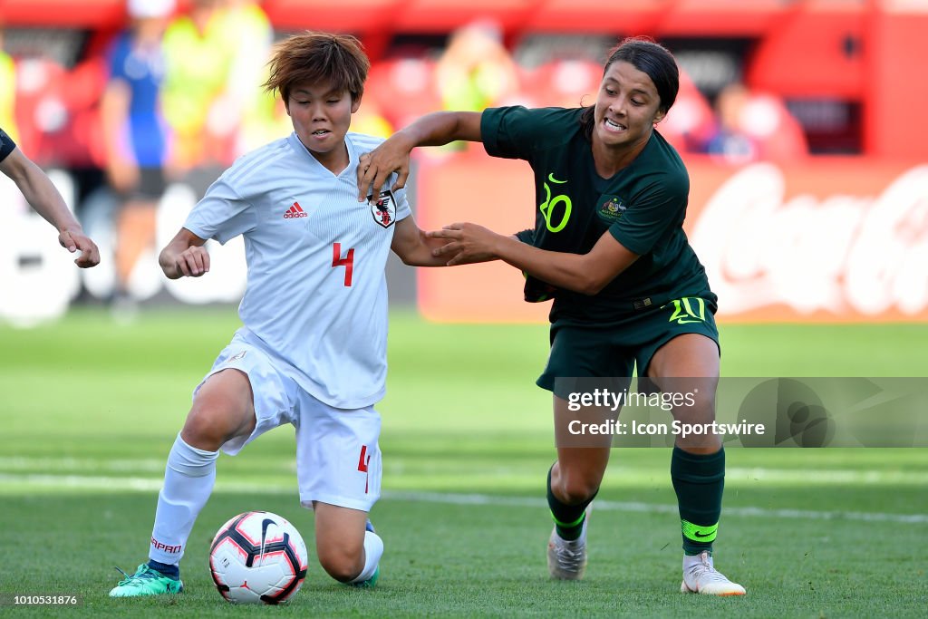 SOCCER: AUG 02 Tournament of Nations - Australia v Japan