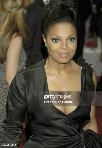 Janet Jackson attends the Costume Institute Gala Benefit to celebrate the opening of the "American Woman: Fashioning a National Identity" exhibition...