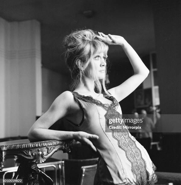 Amanda Barrie, British Actress and Comedian, Monday 5th March 1973.