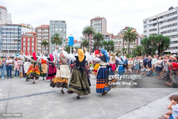 festival arcu atlantic 2018 in gijon - gijon stock pictures, royalty-free photos & images